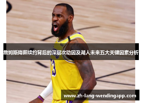 詹姆斯降薪续约背后的深层次动因及湖人未来五大关键因素分析