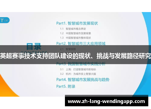 英超赛事技术支持团队建设的现状、挑战与发展路径研究
